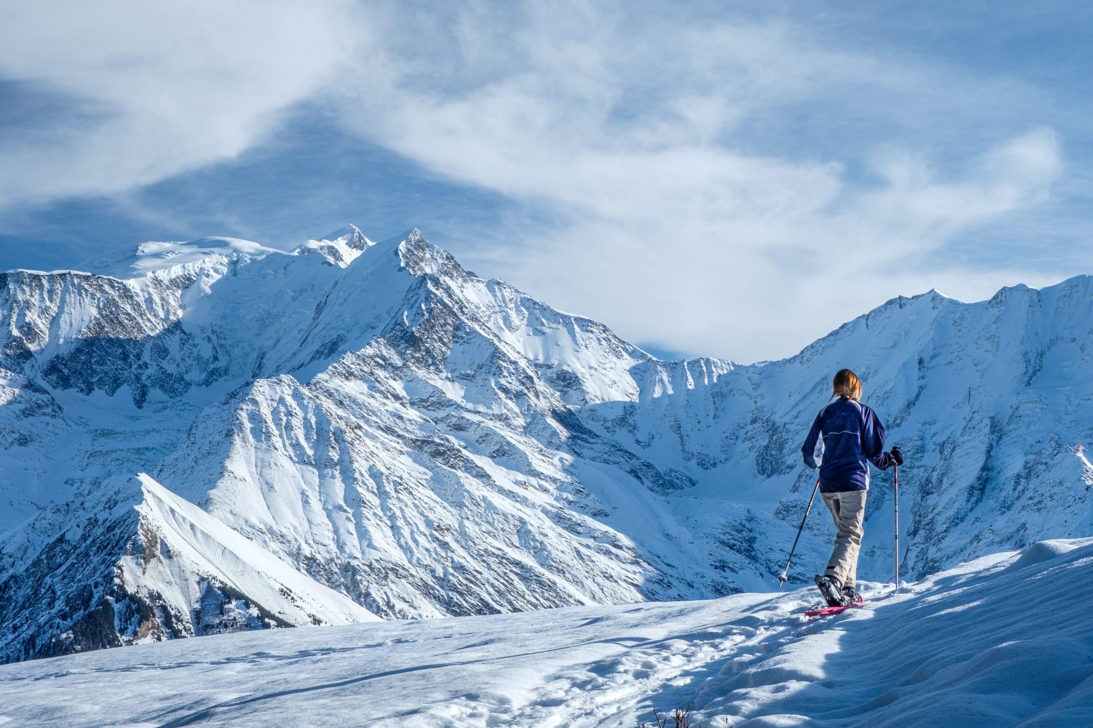 Balade raquette à Chamonix : petites randos au pays de l’alpinisme