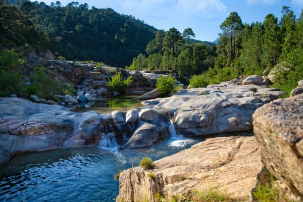 La vallée du Cavu : piscines naturelles et bain de nature