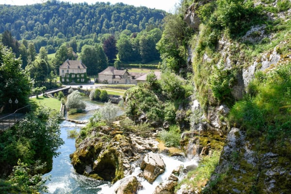 Les pertes de l'Ain vues du dessus