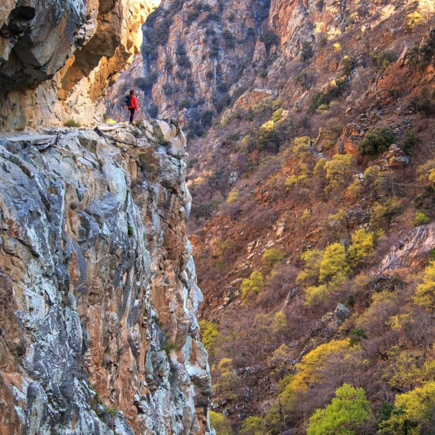 Les gorges de la Carança dans les Pyrénées-Orientales