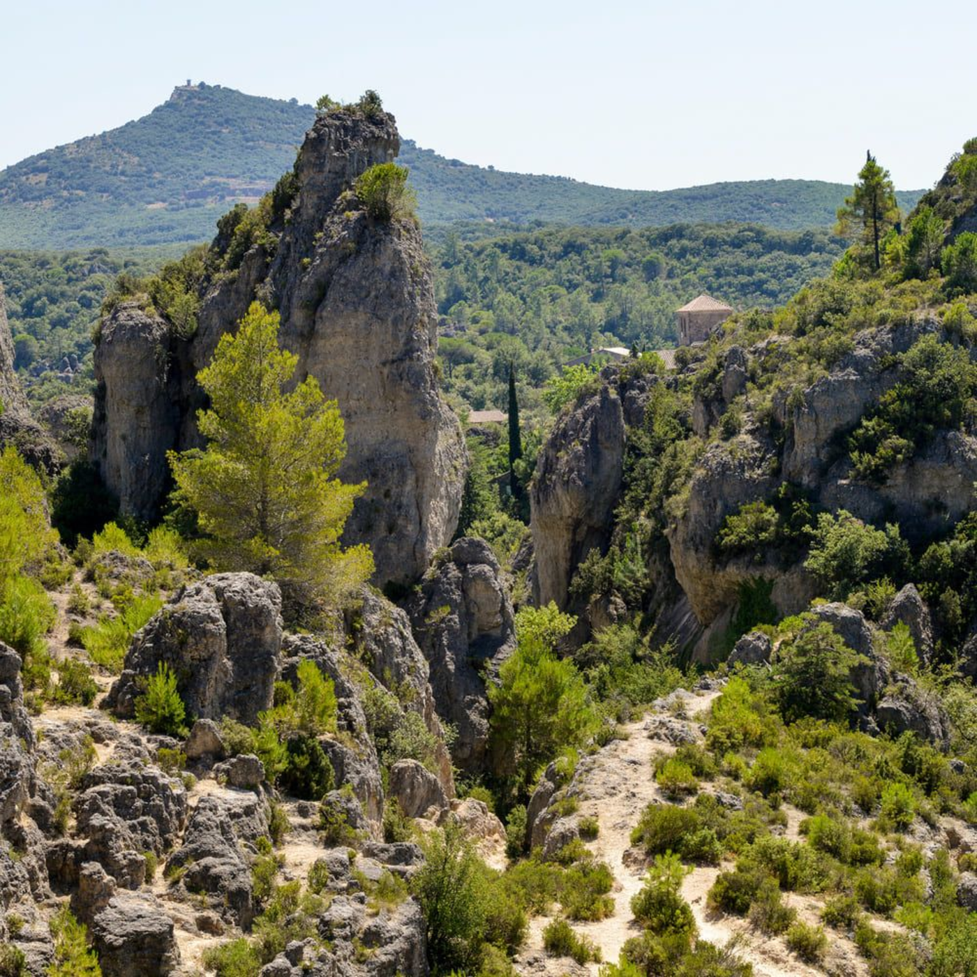 Le cirque de Moureze et le sentier des Courtinals