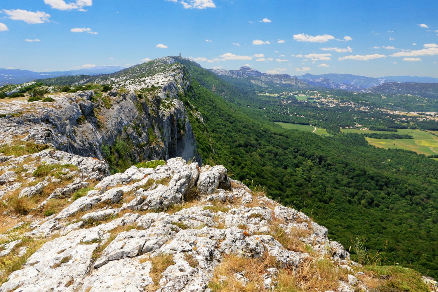 Les crêtes de la Sainte-Baume