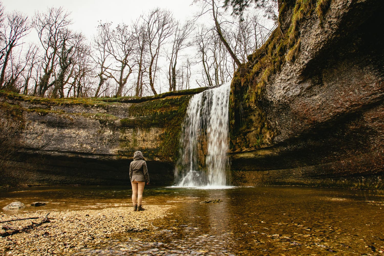 Le Saut de la Forge, une des cascades du Hérisson