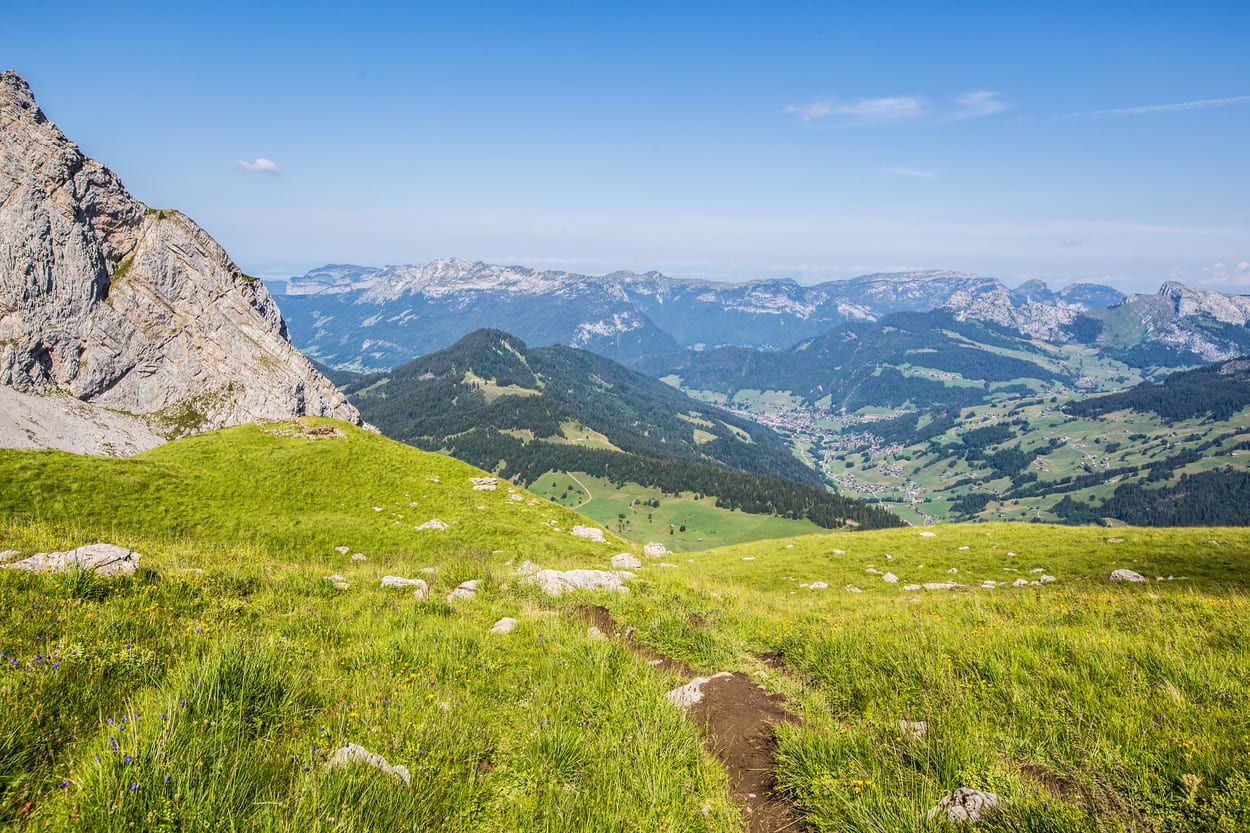 La Combe de Grand crêt, à côité du Trou de la Mouche