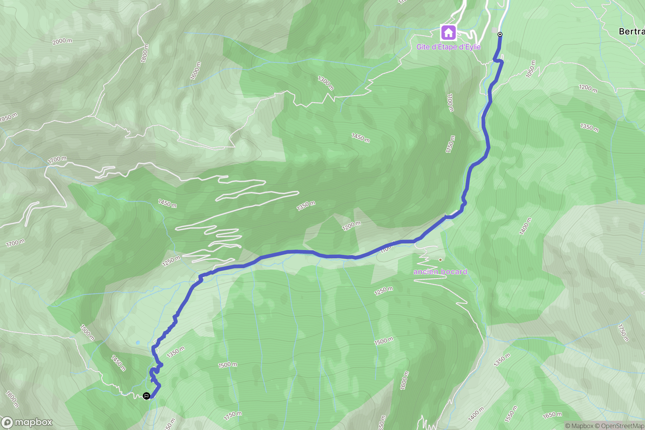 Sentein: routekaart voor buitenactiviteiten - France