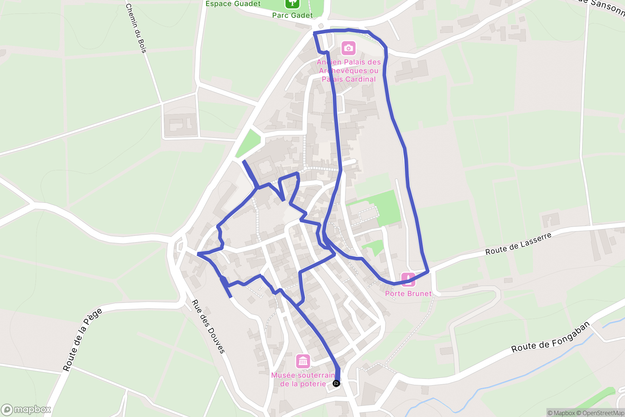 Saint-Emilion: routekaart voor buitenactiviteiten - France