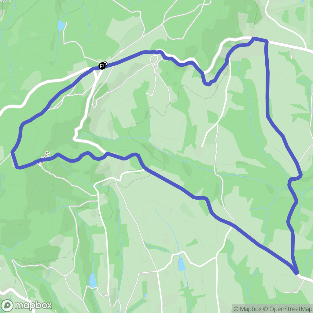 Saint-Romain-en-Gal : carte du parcours de randonnée - France