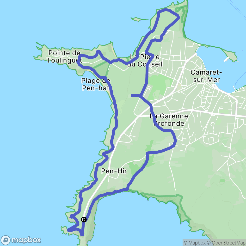 Camaret-sur-Mer: routekaart voor buitenactiviteiten - France