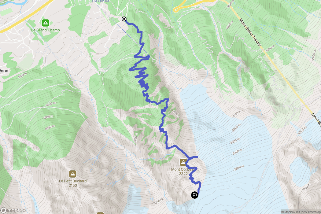 Chamonix-Mont-Blanc: routekaart voor buitenactiviteiten - France