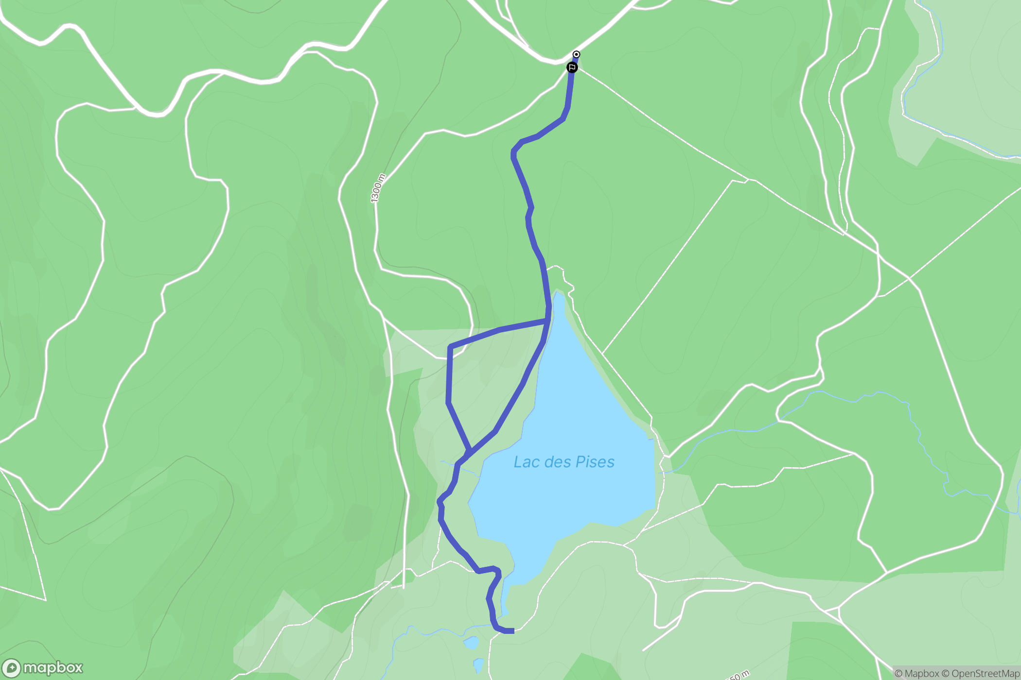 Dourbies: routekaart voor buitenactiviteiten - France