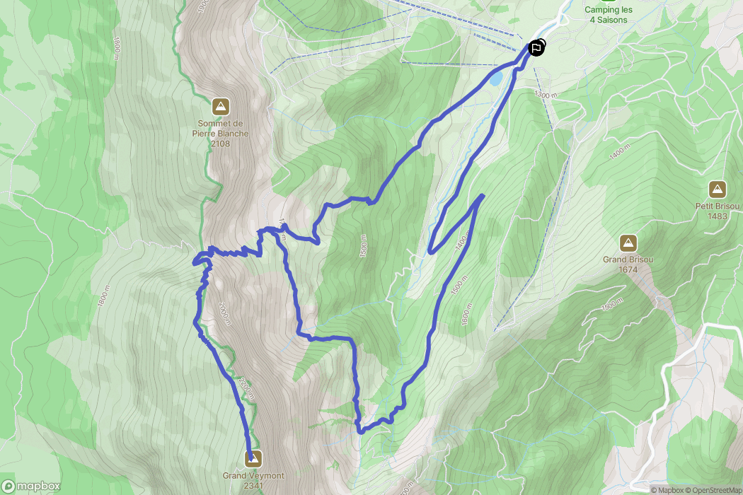 Gresse-en-Vercors: routekaart voor buitenactiviteiten - France
