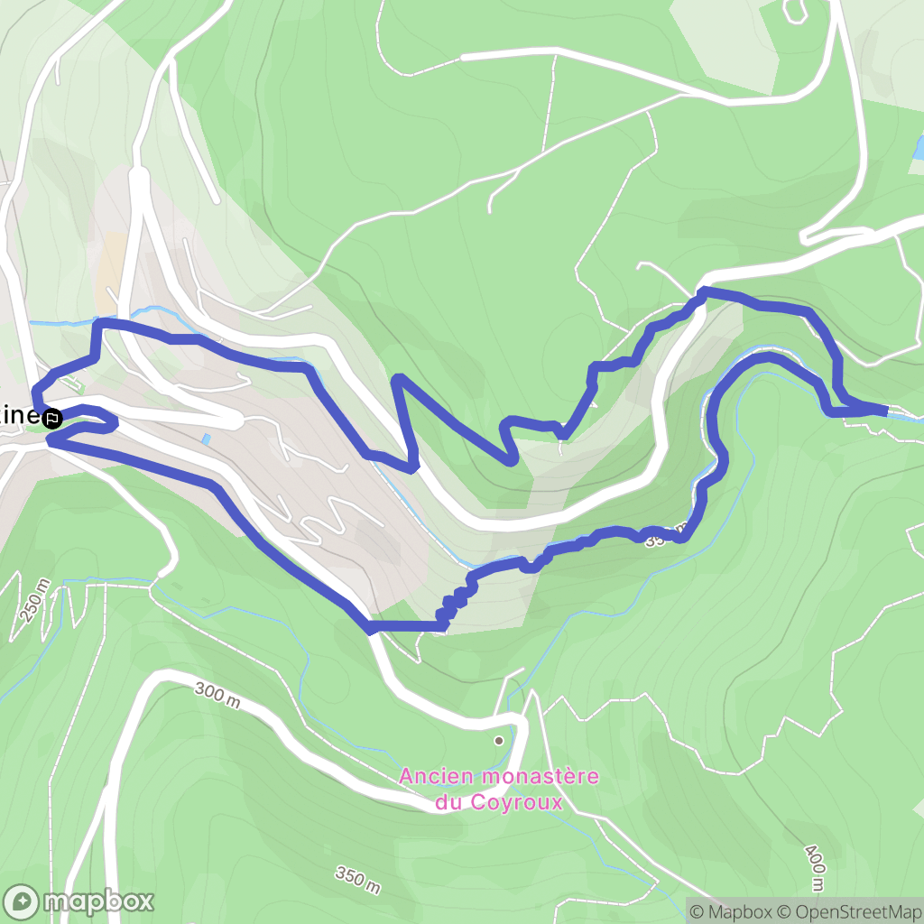 Aubazine: routekaart voor buitenactiviteiten - France