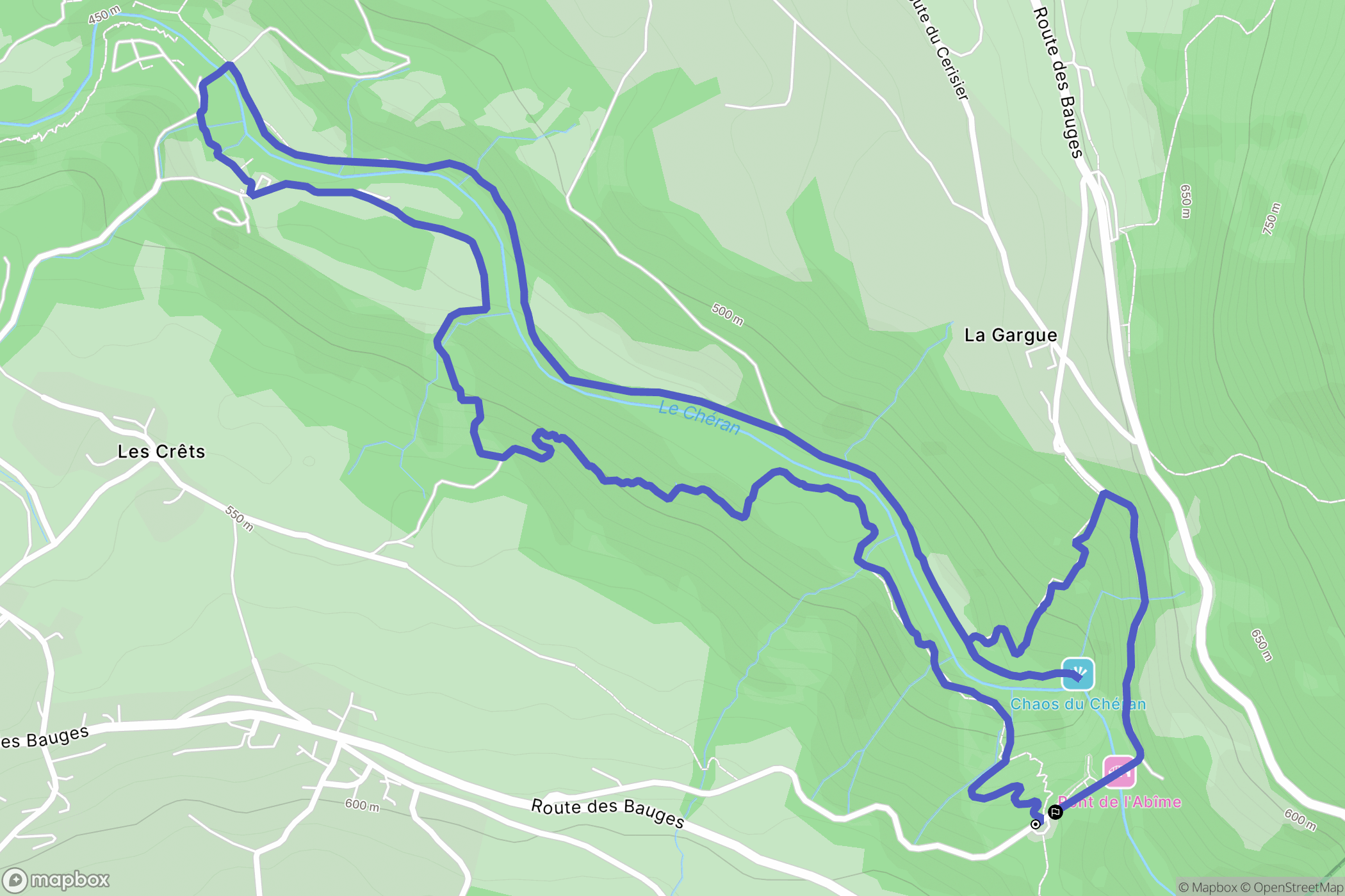 Cusy: routekaart voor buitenactiviteiten - France