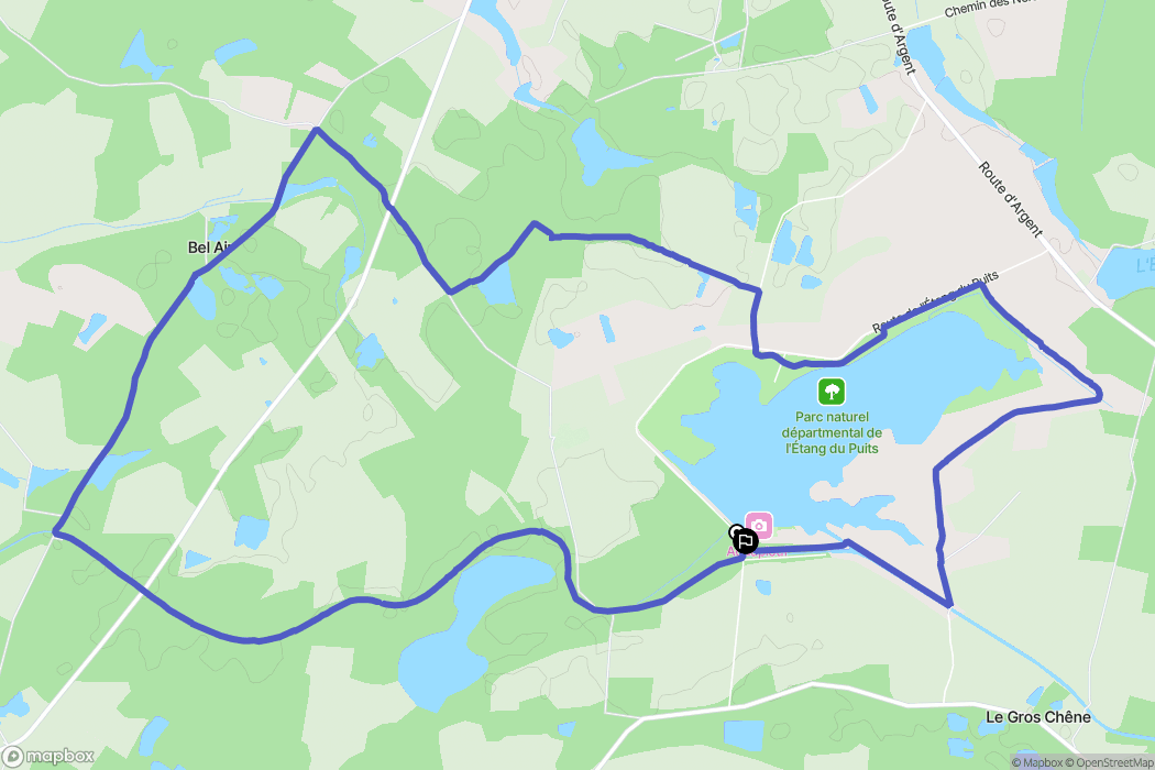 Argent-sur-Sauldre: routekaart voor buitenactiviteiten - France