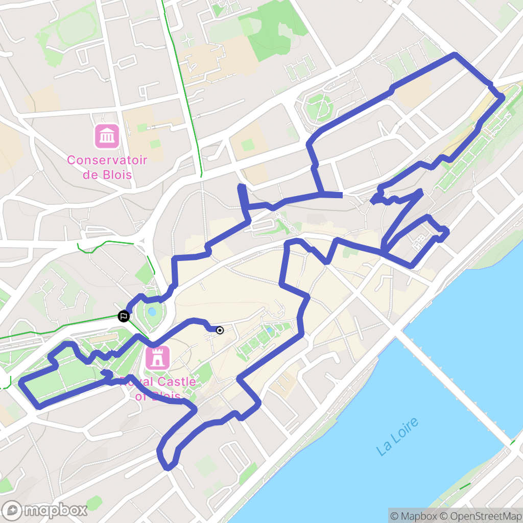 Blois: routekaart voor buitenactiviteiten - France