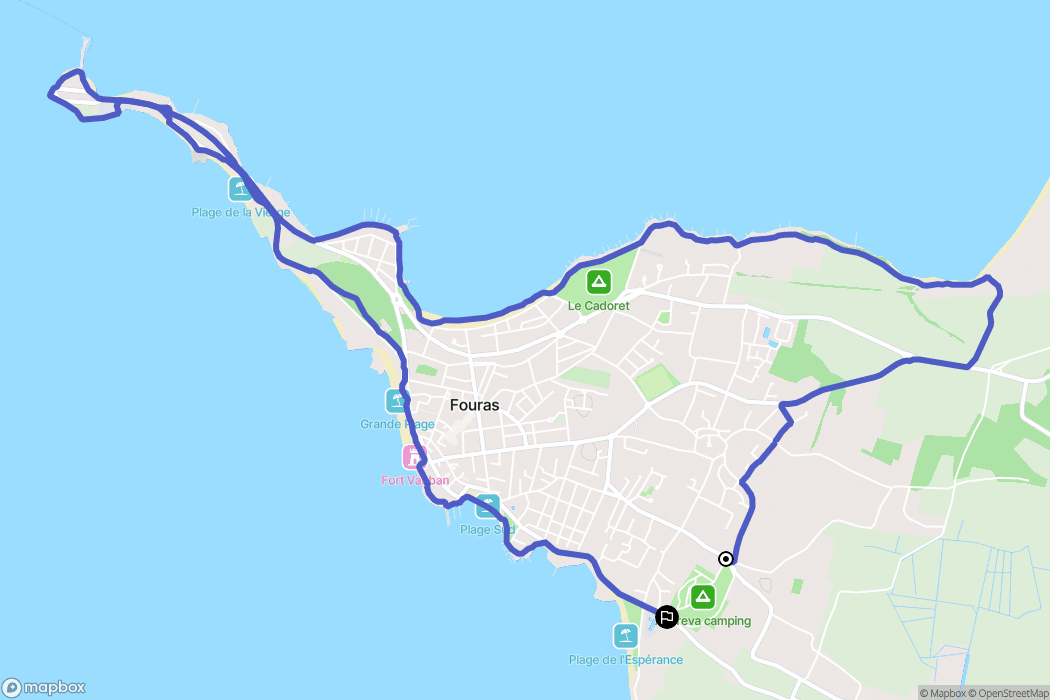 Fouras: routekaart voor buitenactiviteiten - France
