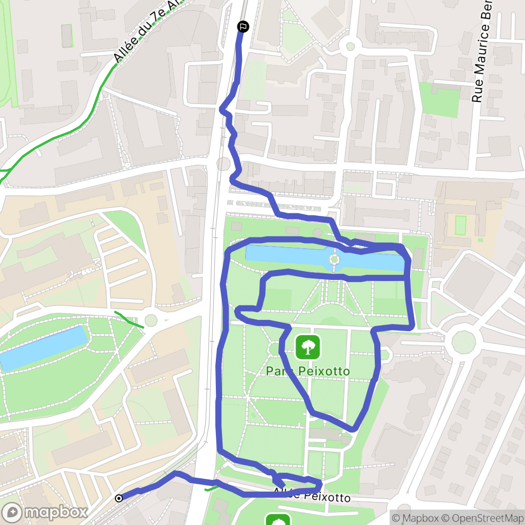 TALENCE: routekaart voor buitenactiviteiten - France