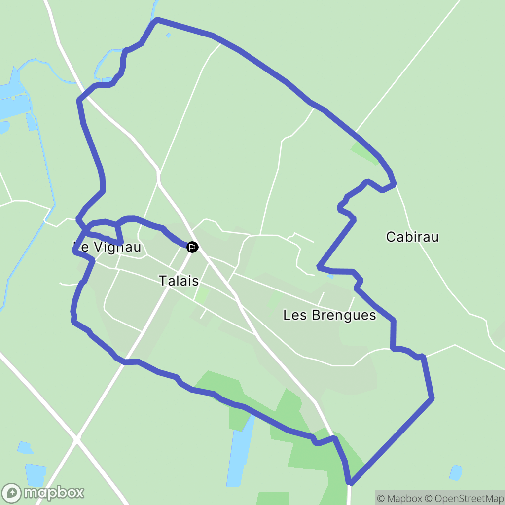 Talais: routekaart voor buitenactiviteiten - France