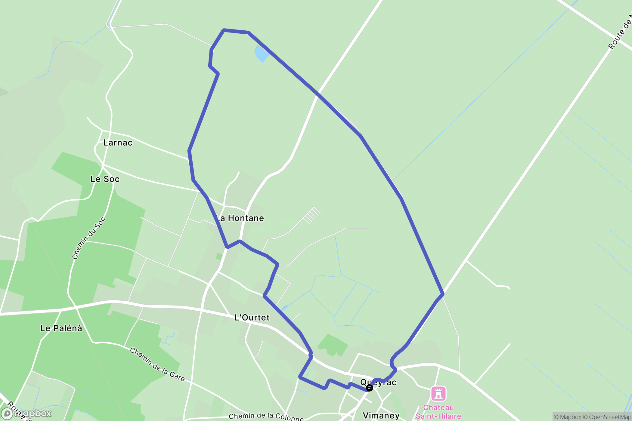 Queyrac: routekaart voor buitenactiviteiten - France