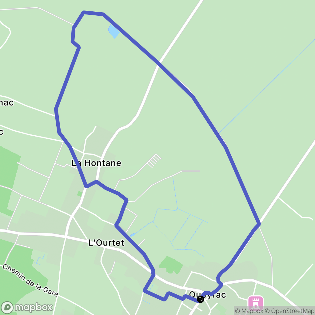 Queyrac: routekaart voor buitenactiviteiten - France