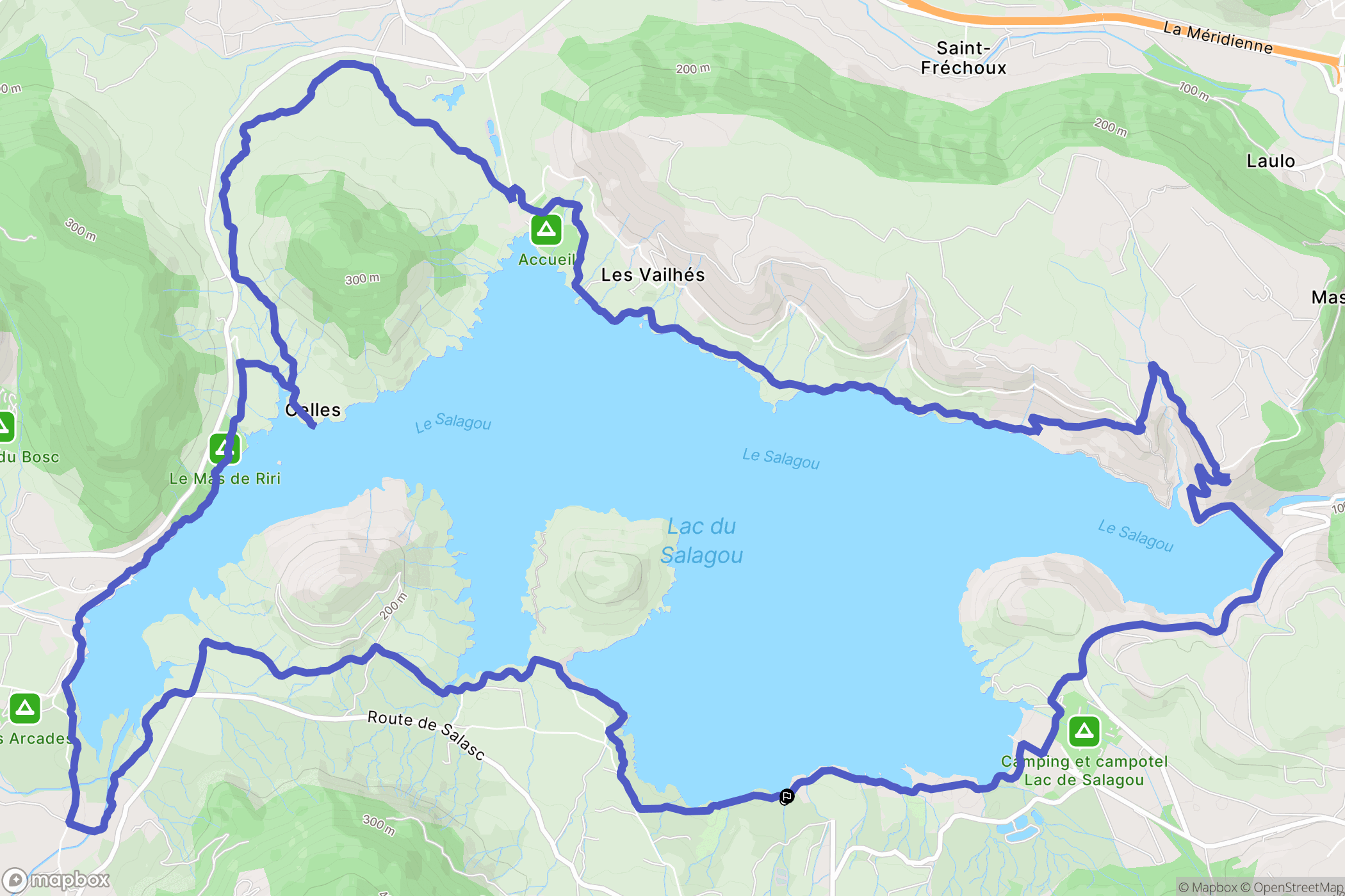 Liausson: routekaart voor buitenactiviteiten - France