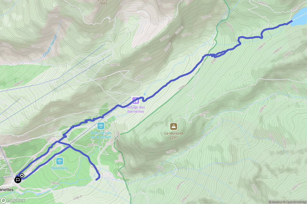 Pralognan-la-Vanoise: routekaart voor buitenactiviteiten - France