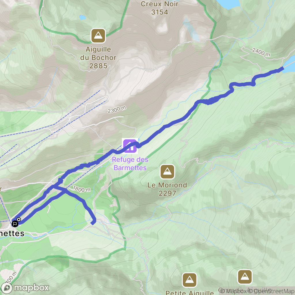 Pralognan-la-Vanoise: routekaart voor buitenactiviteiten - France