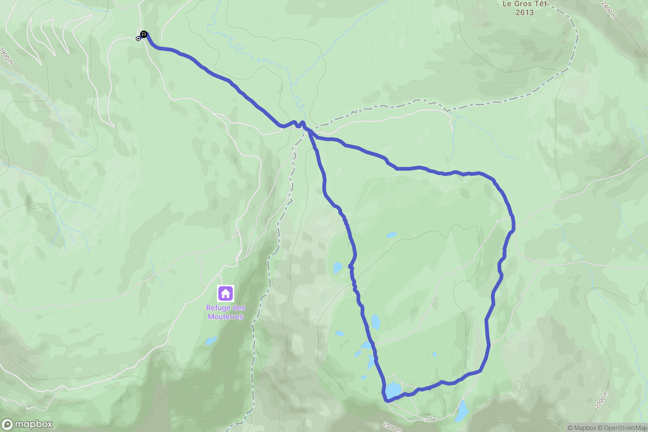 Chalet Favre, Besse: routekaart voor buitenactiviteiten - France