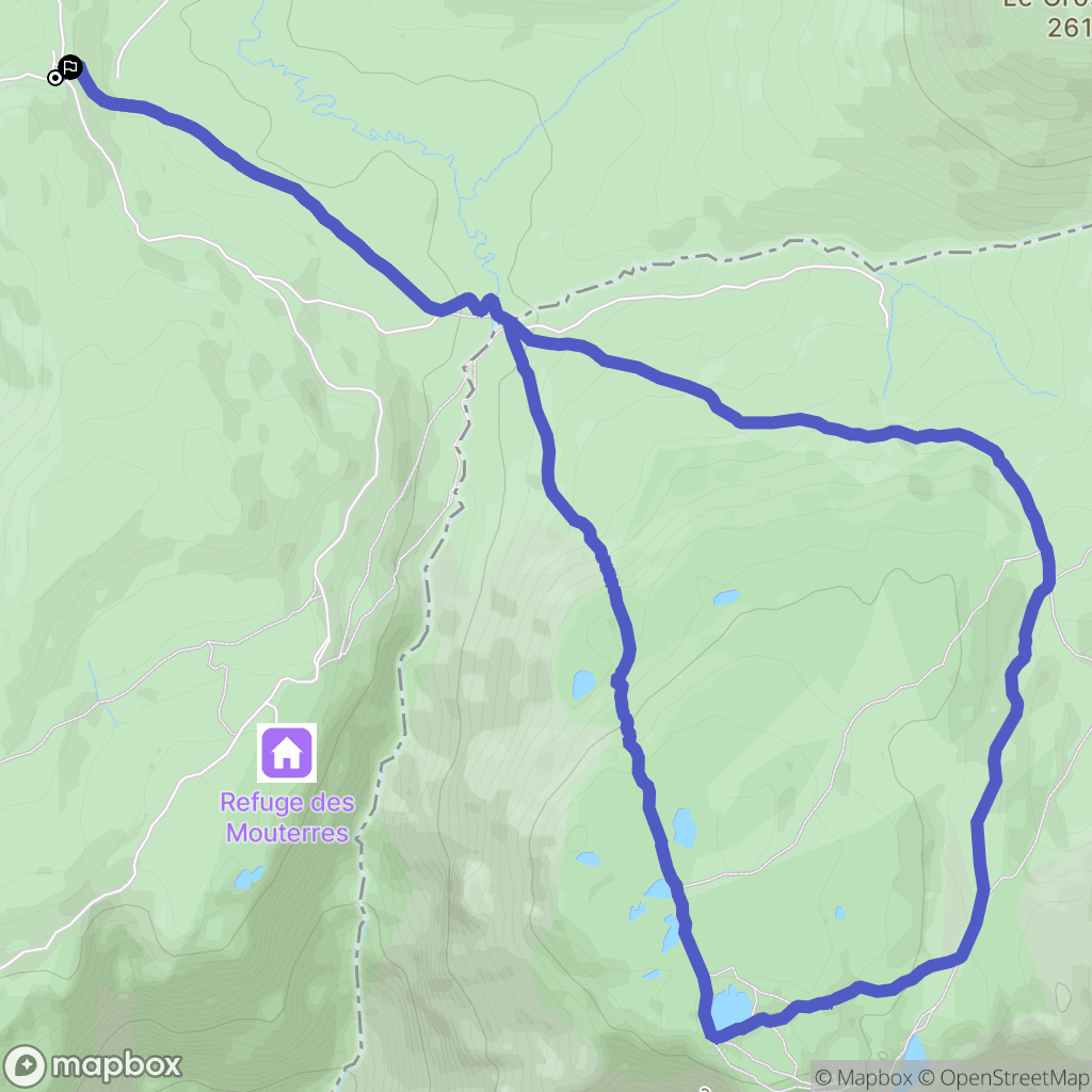 Chalet Favre, Besse: routekaart voor buitenactiviteiten - France