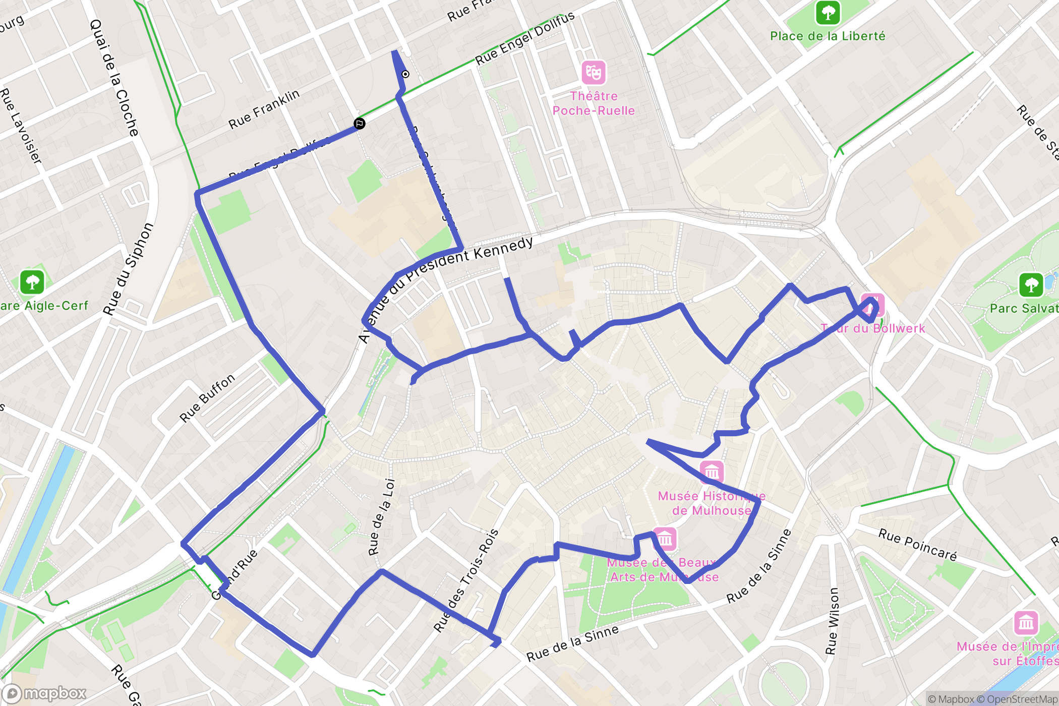 Mulhouse: routekaart voor buitenactiviteiten - France