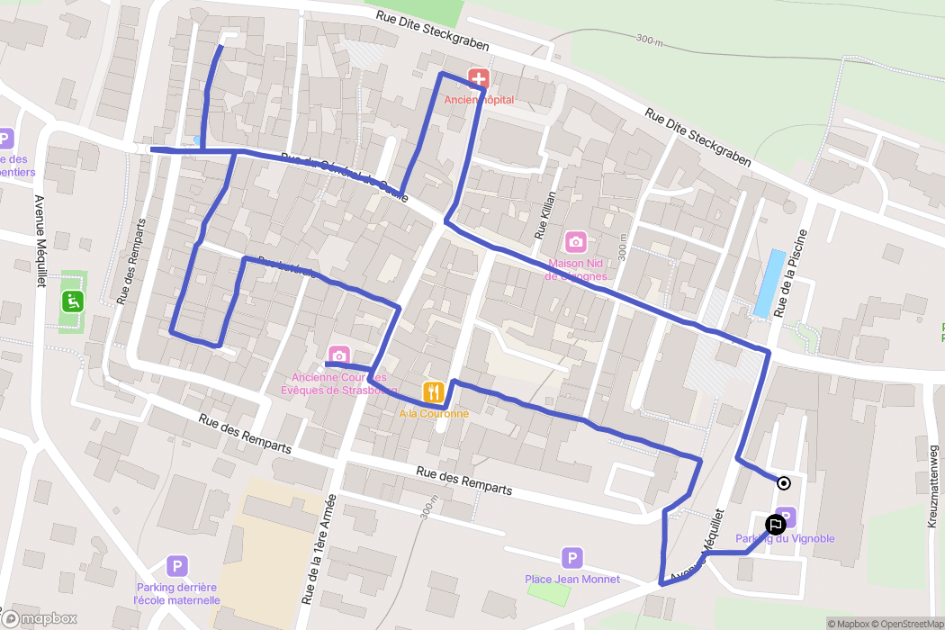 Riquewihr: routekaart voor buitenactiviteiten - France
