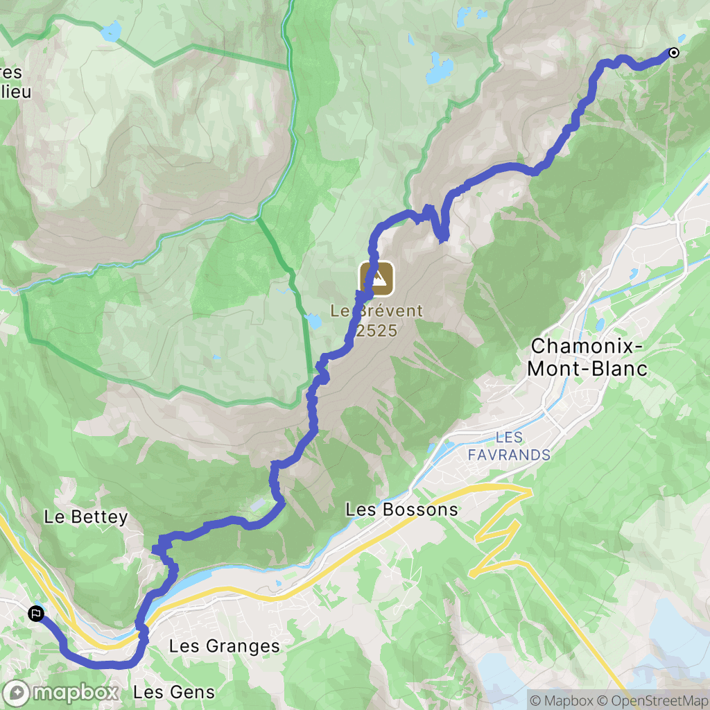 Chamonix-Mont-Blanc: routekaart voor buitenactiviteiten - France