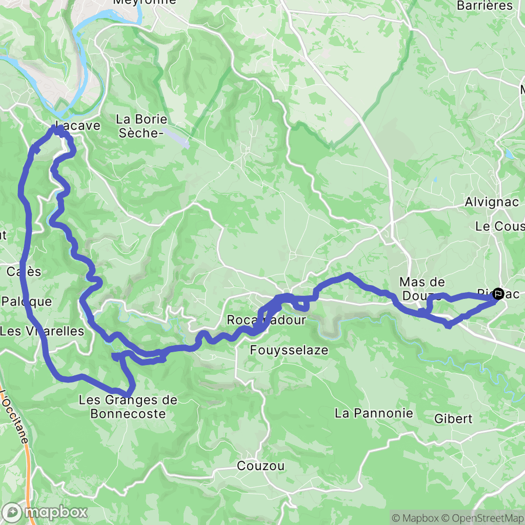 Rignac: routekaart voor buitenactiviteiten - France
