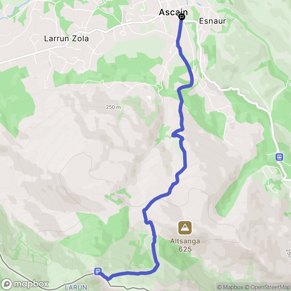 Ascain: routekaart voor buitenactiviteiten - France
