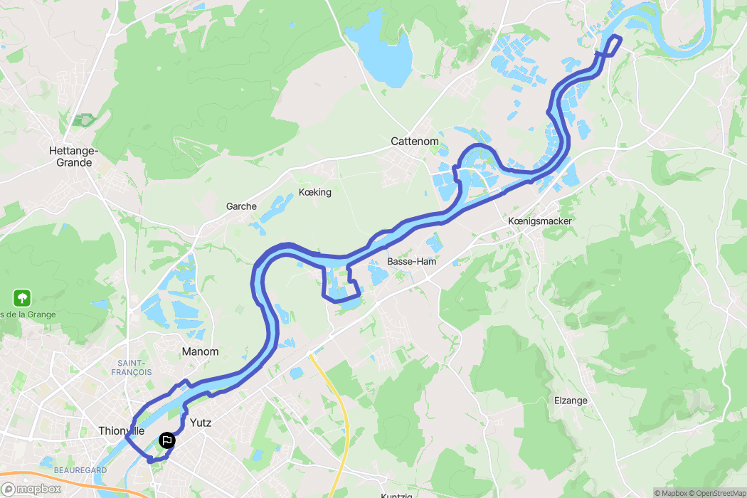 Yutz: routekaart voor buitenactiviteiten - France