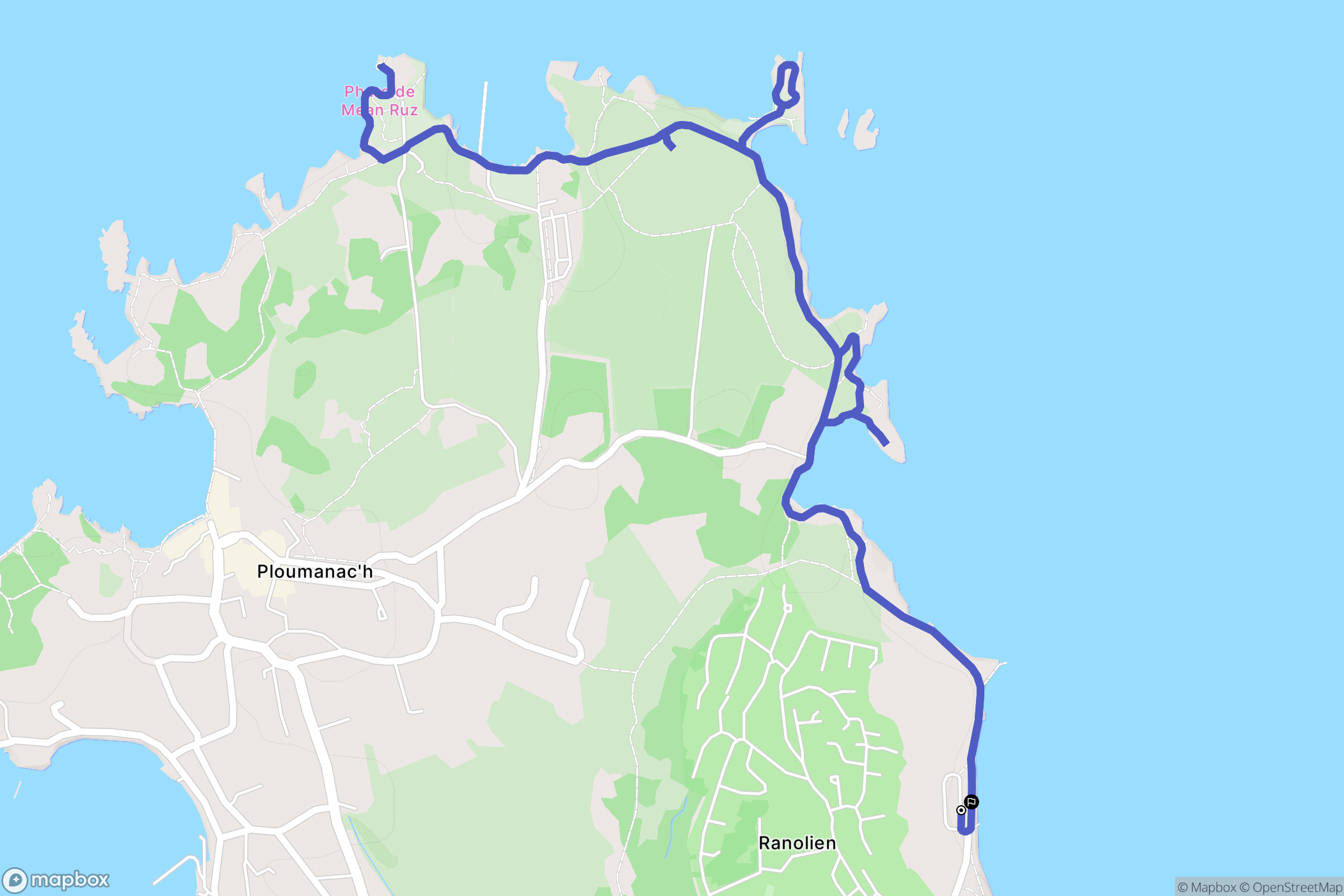 Ploumanac'h: routekaart voor buitenactiviteiten - France