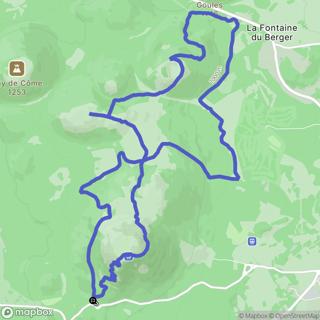 Col de Ceyssat: routekaart voor buitenactiviteiten - France