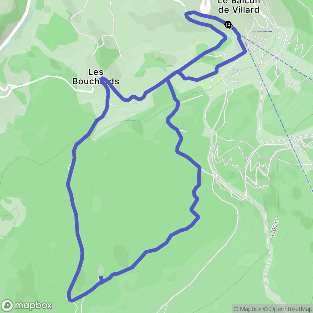 Villard de Lans: routekaart voor buitenactiviteiten - France