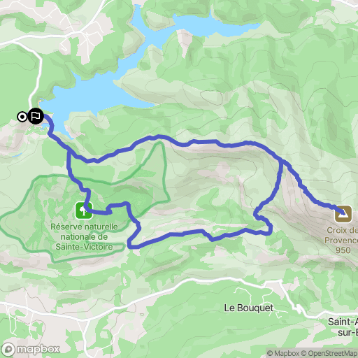 Saint-Marc-Jaumegarde: routekaart voor buitenactiviteiten - France