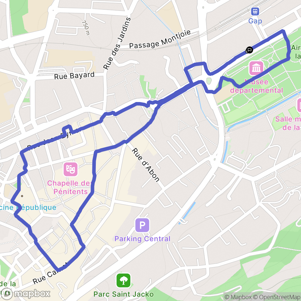 Gap: routekaart voor buitenactiviteiten - France