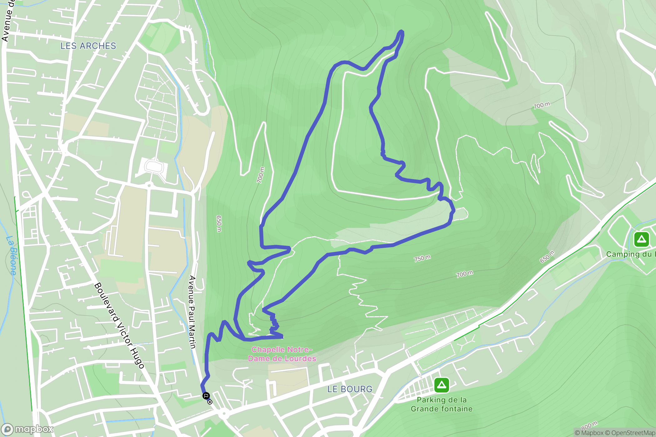 Digne-les-Bains: routekaart voor buitenactiviteiten - France