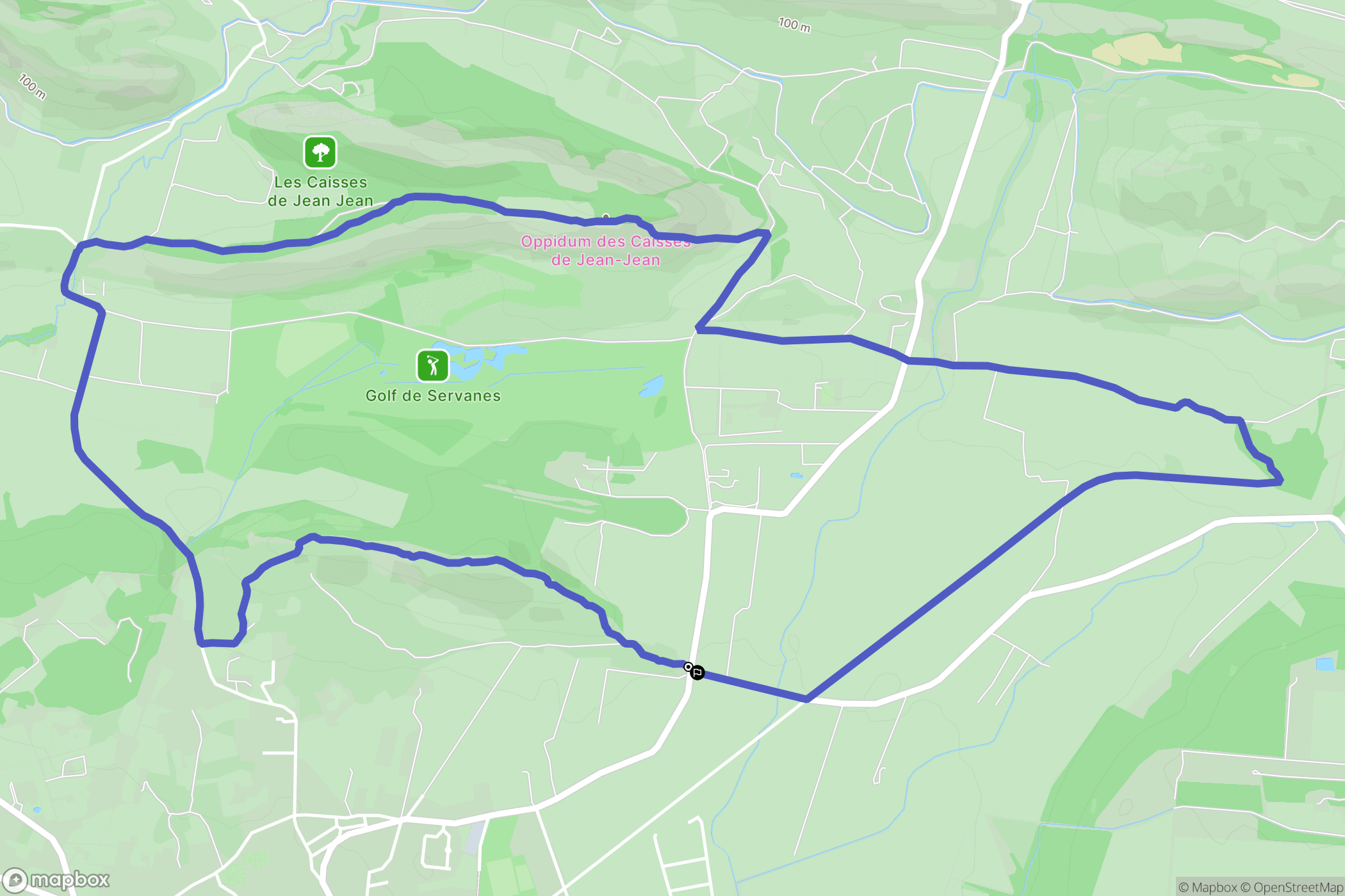 Mouriès: routekaart voor buitenactiviteiten - France