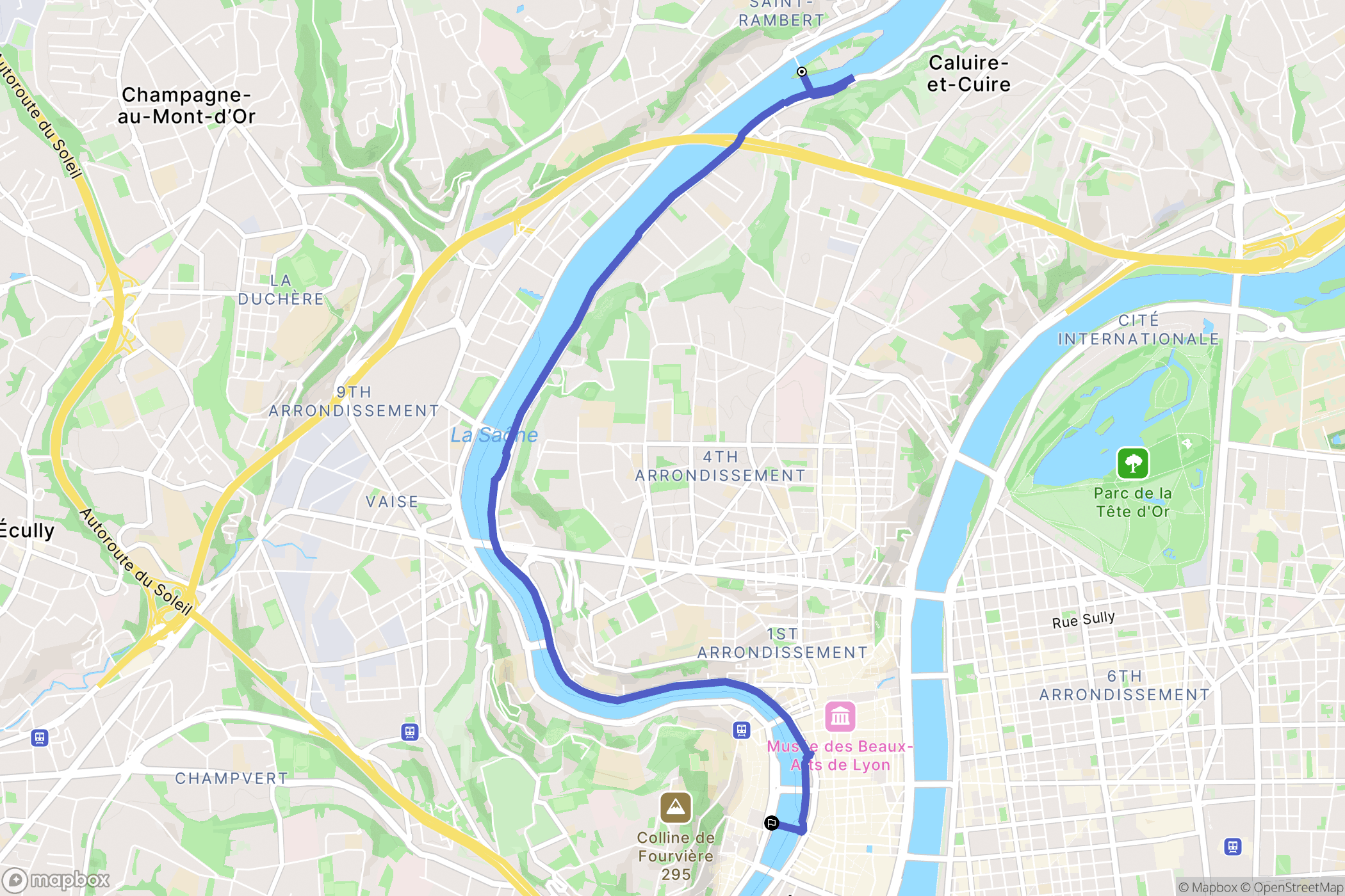 Lyon: routekaart voor buitenactiviteiten - France