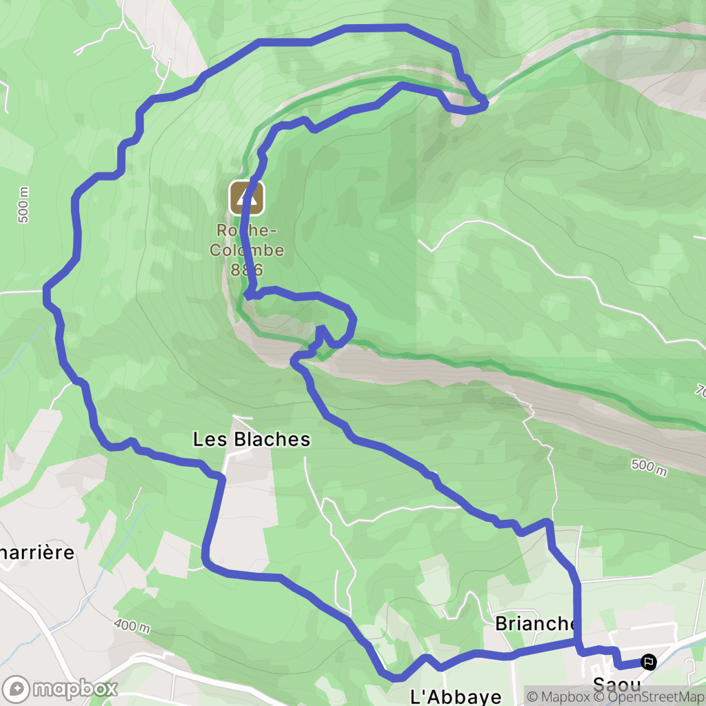 Saou: routekaart voor buitenactiviteiten - France
