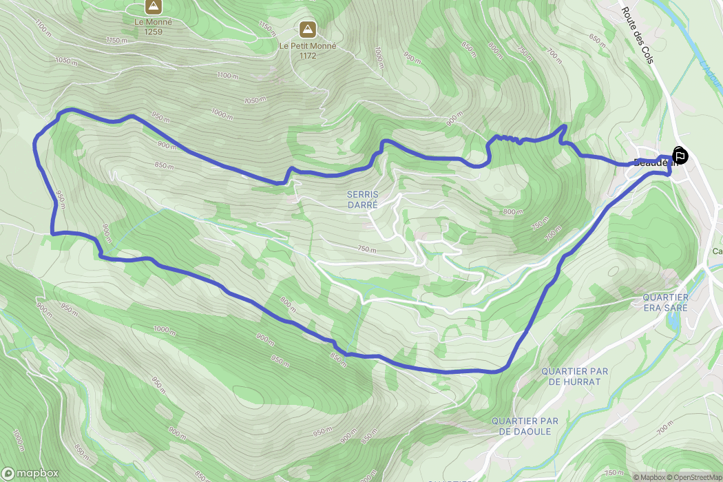 Beaudéan: routekaart voor buitenactiviteiten - France