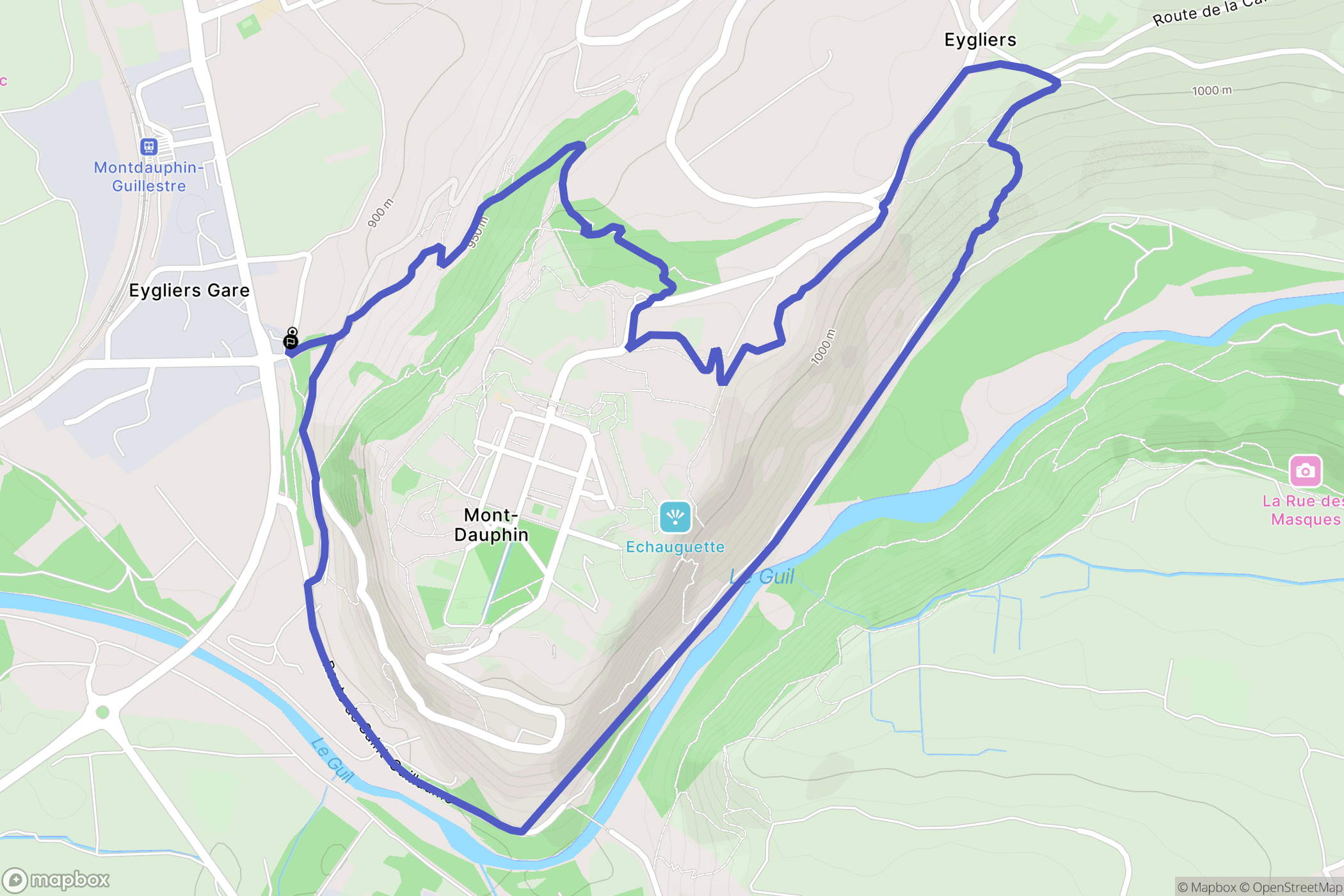 Mont-Dauphin: routekaart voor buitenactiviteiten - France
