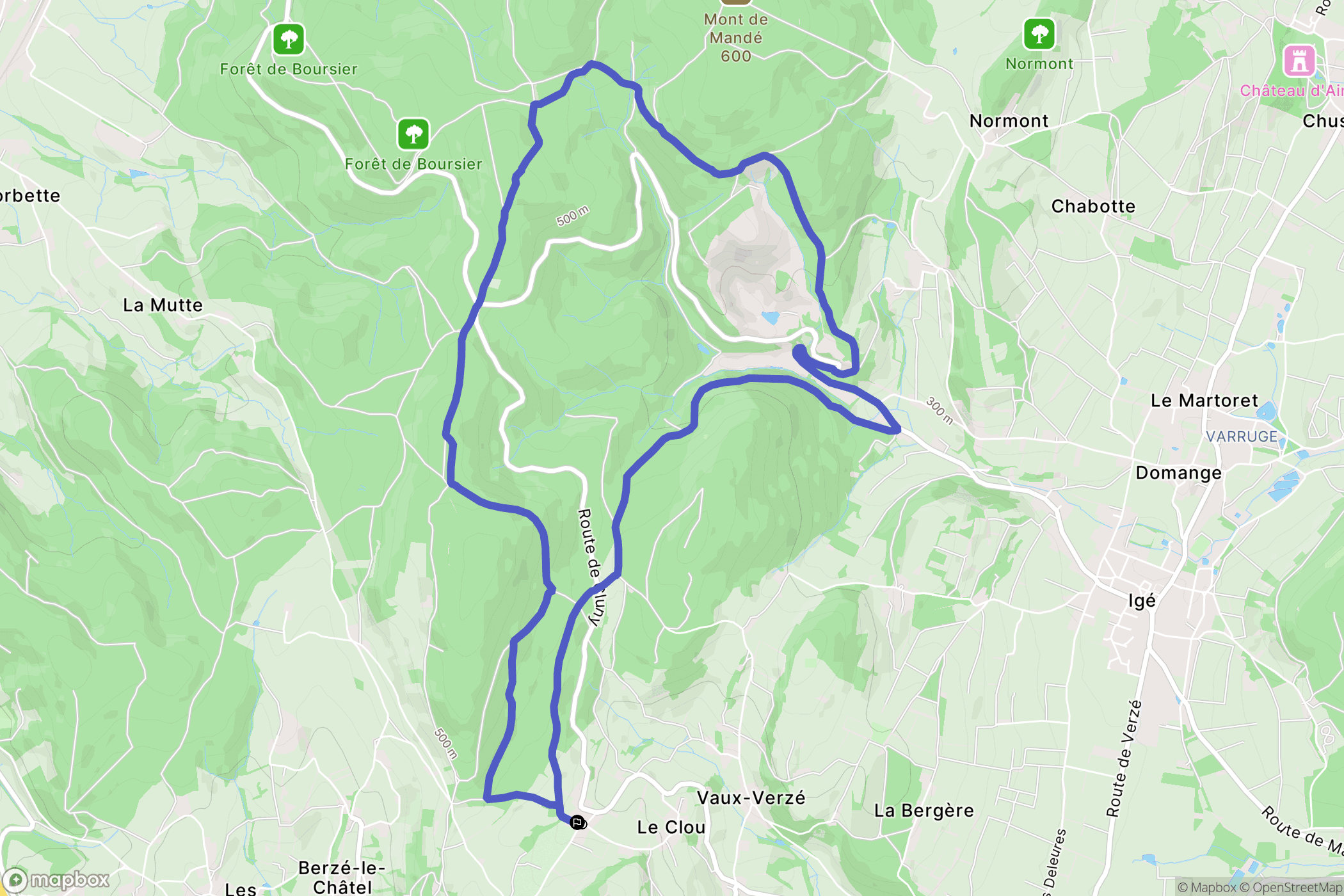 Verzé: routekaart voor buitenactiviteiten - France