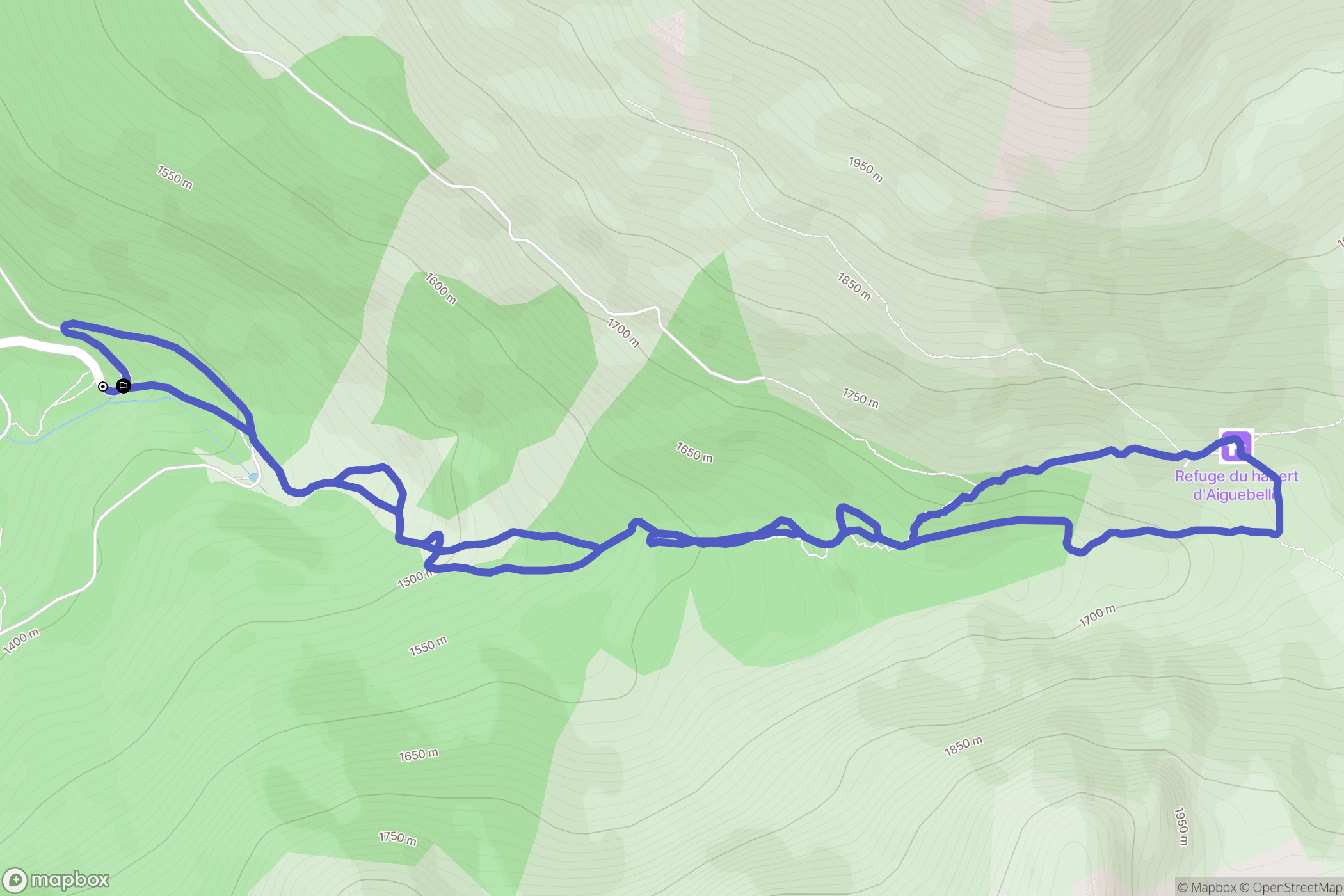 Les Adrets: routekaart voor buitenactiviteiten - France