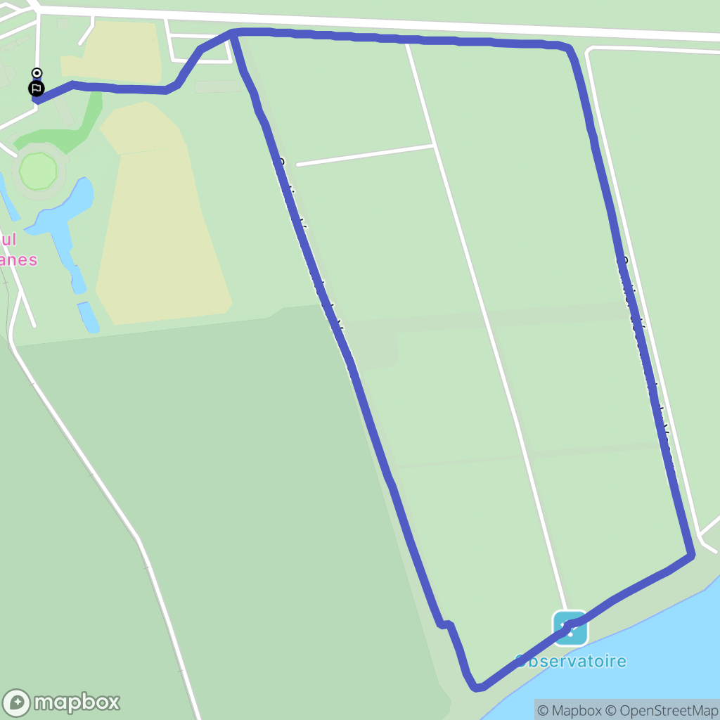 Arles : carte du parcours de randonnée - France