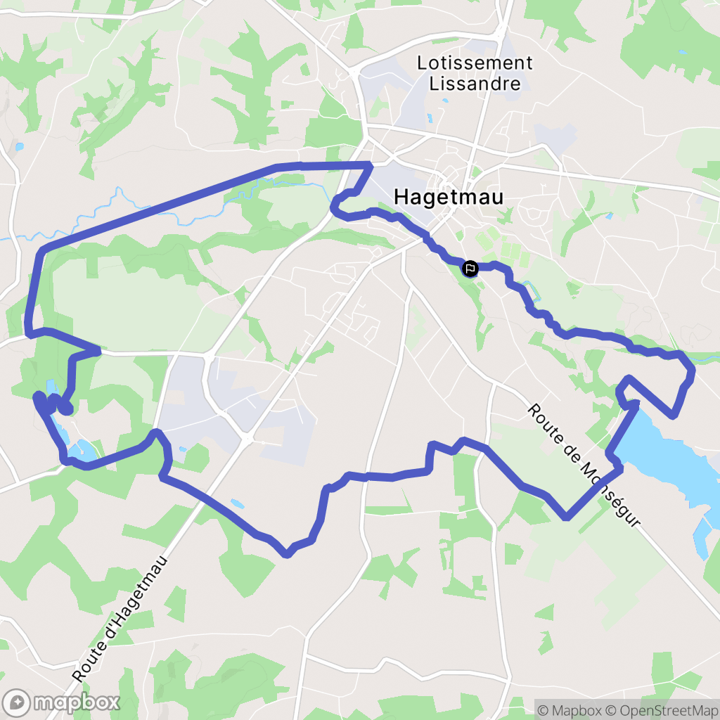 Hagetmau: routekaart voor buitenactiviteiten - France